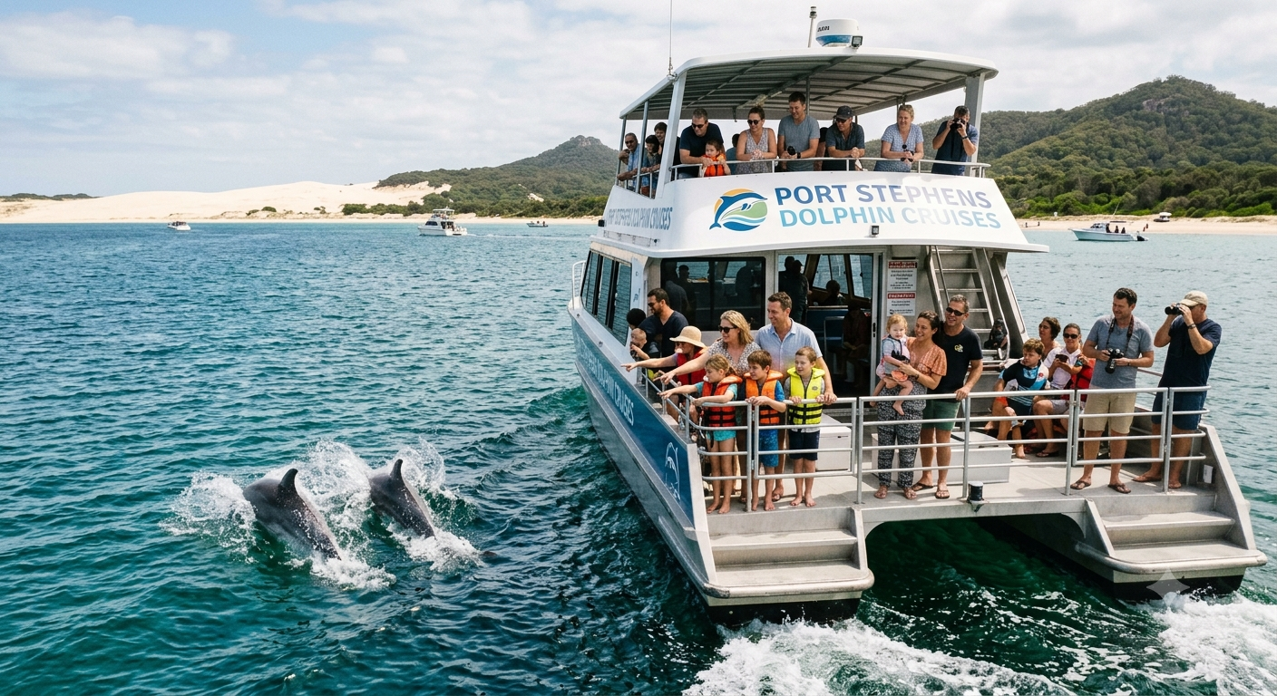 Port Stephens & Dolphin Cruise